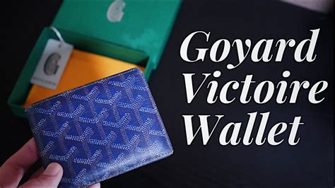 Goyard Victoire Bifold Wallet Review & Unboxing 